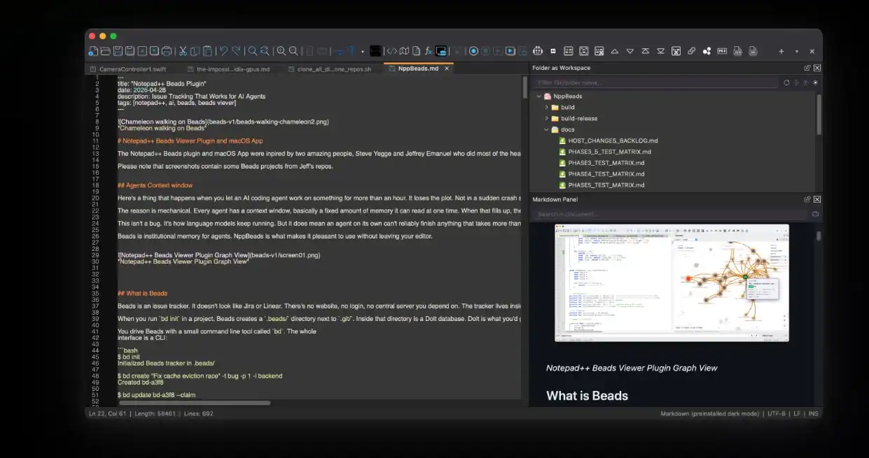 Notepad++ Mac 版本解決商標爭議　正式更名 Nextpad++