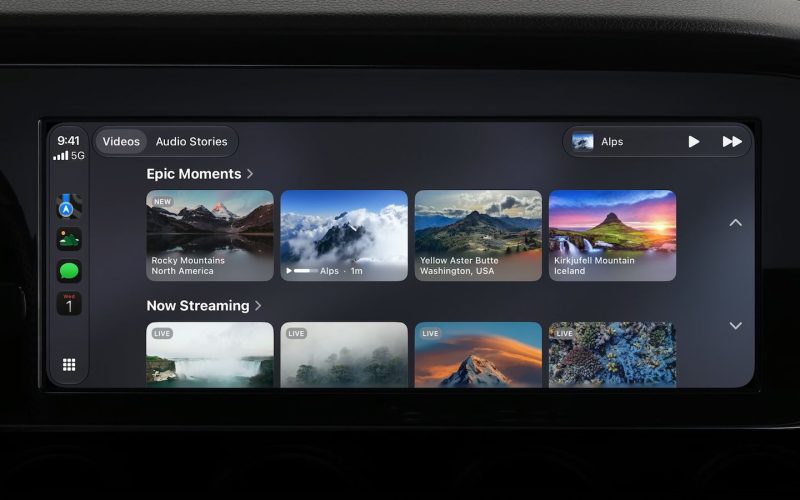 CarPlay iOS 27 Video Apps
