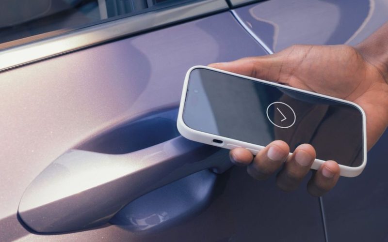 digital car key iphone