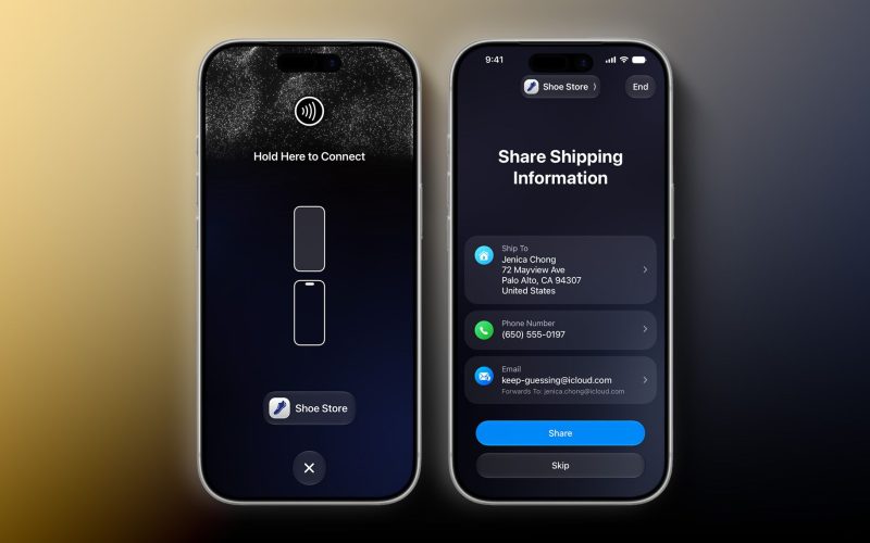 iOS 27 Introduces New Tap to Share Feature
