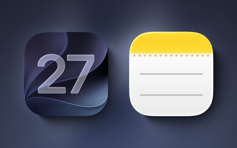 iOS 27 and Notes Feature