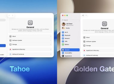 macOS 26 vs 27 Unified Sidebar