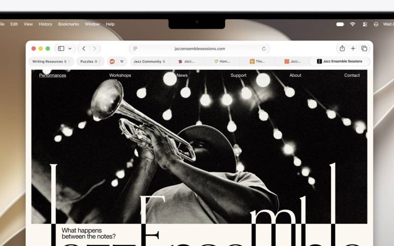 safari tab groups apple intelligence