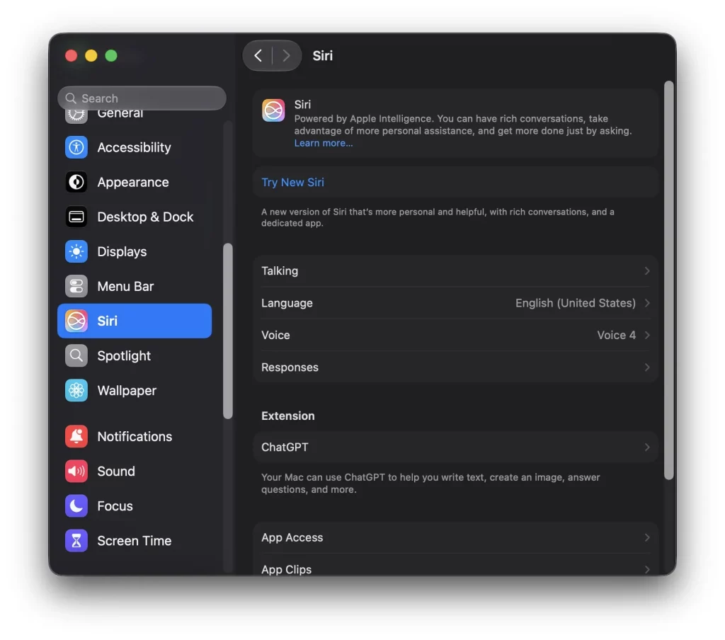 siri ai enable3