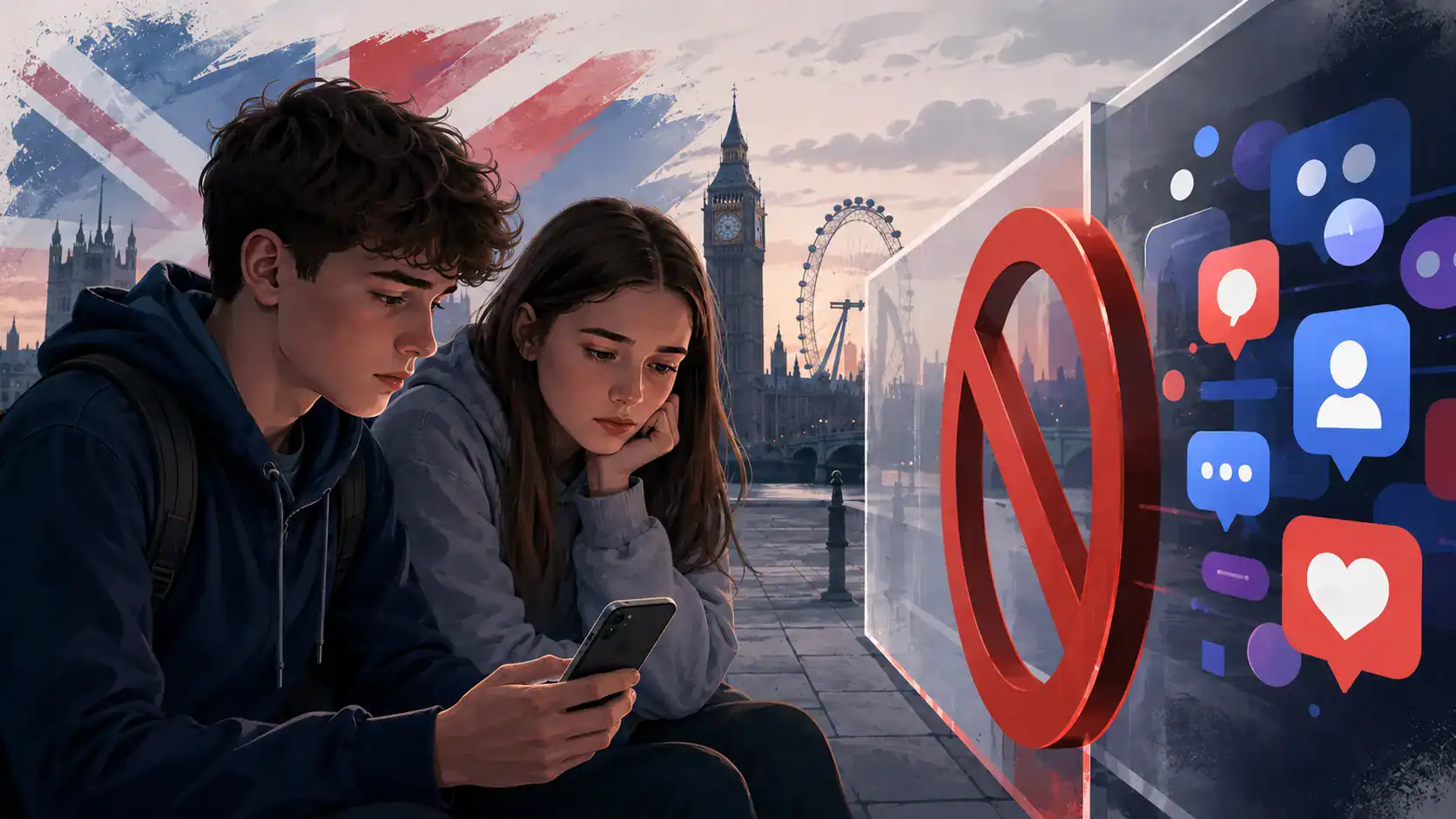 英國宣佈 16 歲以下社交媒體禁令　2027 年春季生效