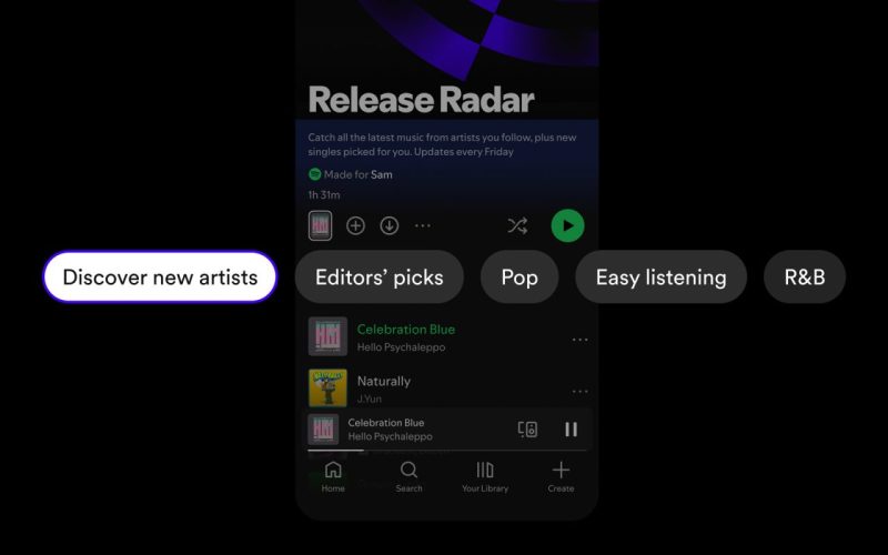 Spotify Release Radar