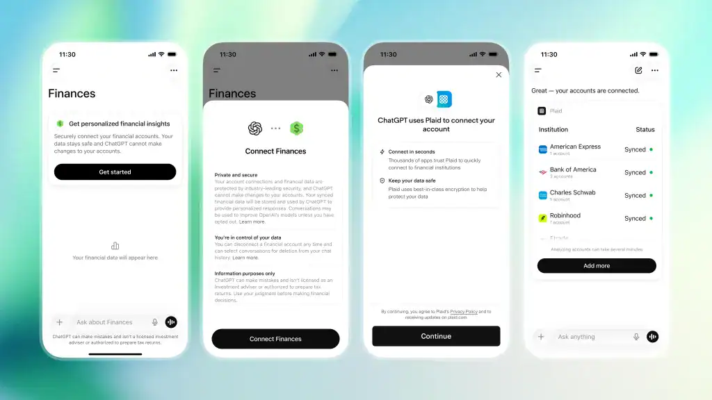 chatgpt finance